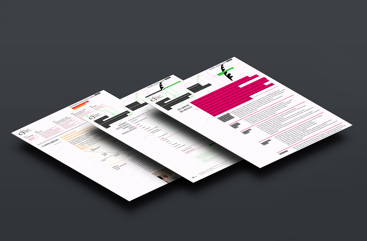 CJ book fesitval website